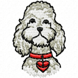 Dogs Embroidery Design 5 Dogs Embroidery Design 5